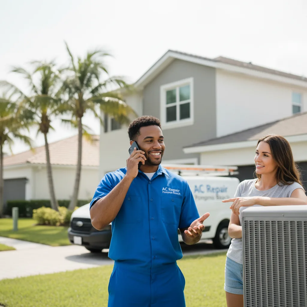 AC Repair Pompano Beach customer support in Delmar